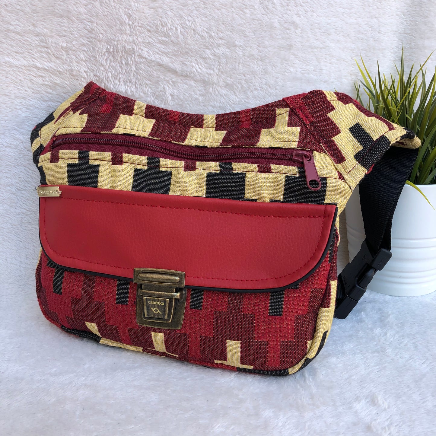 Riñonera Elegant Etnical Caomka · Pieza Única Núm. 7814