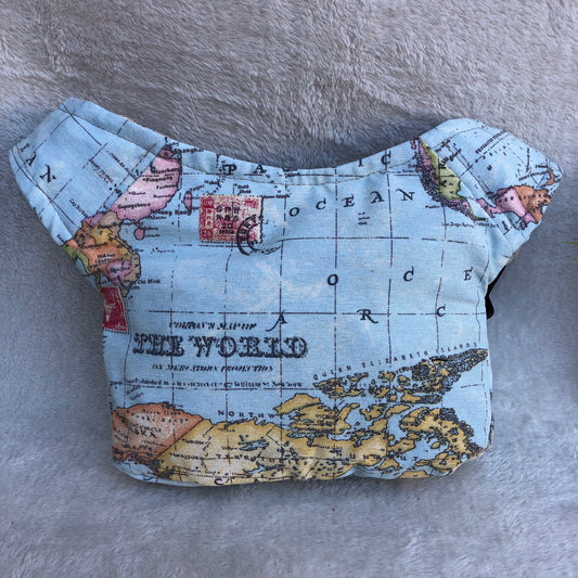 Special World Map Silver. Unique Piece No. 7786