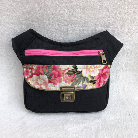 Special Black Japanese Flowers · Waterproof · Unique Piece No. 8087