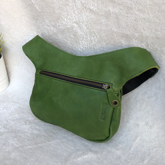 Special Green & Old Gold · Piel natural BioCuir® · Pieza Exclusiva Núm. 8022