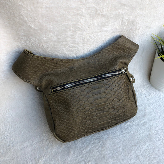 Special Dark Green Plus & Silver · Piel natural BioCuir® · Pieza Exclusiva Núm. 8127