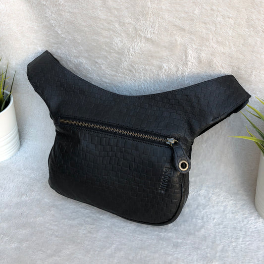 Special Black & Old Gold BioCuir® natural leather Exclusive Piece No. 8126