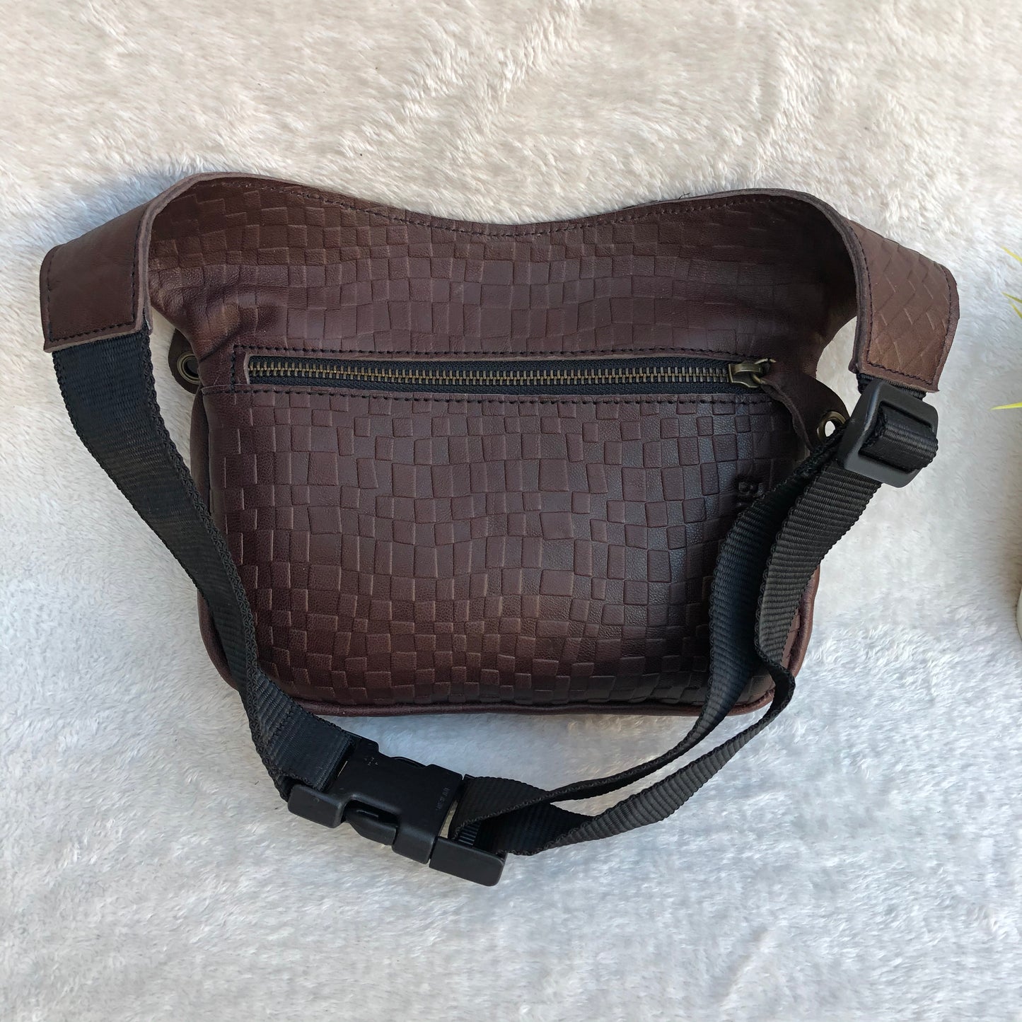 Special Purple & Old Gold BioCuir® natural leather Exclusive Piece No. 8119