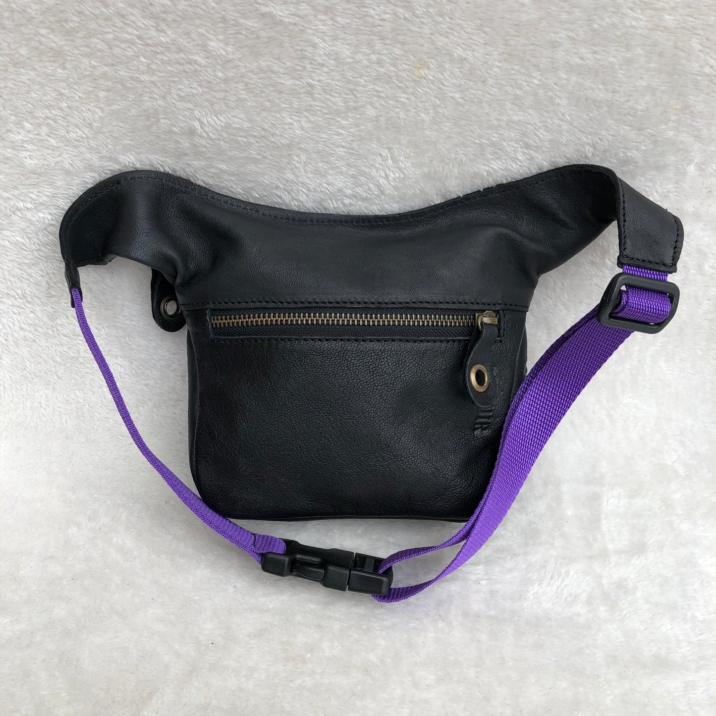 Mini Special Black Elegant & Old Gold · Piel natural BioCuir® Pieza Única Núm. 8183