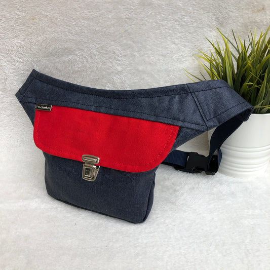 Mini Blue & Red · Impermeable · Pieza Única Núm. 8200