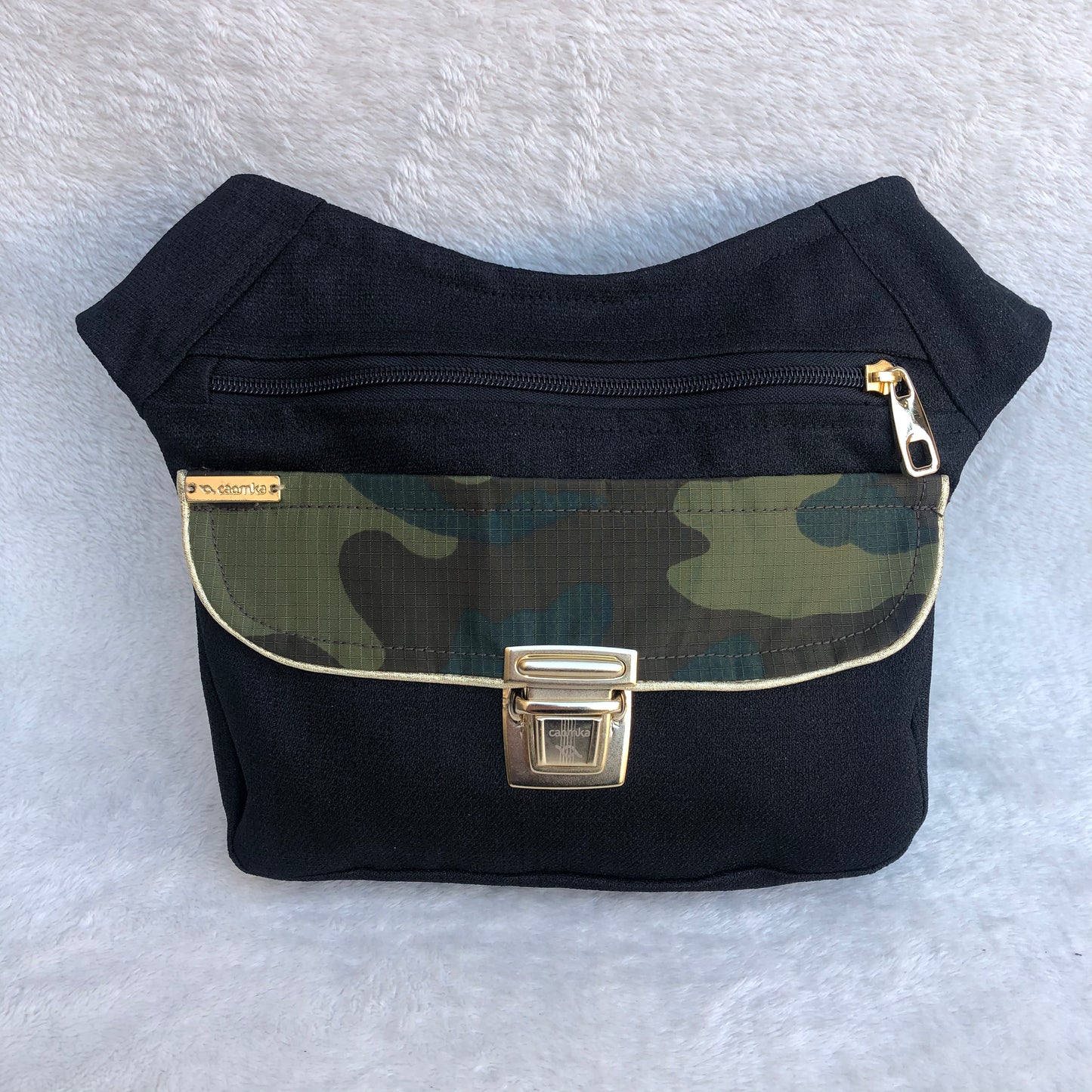 Special Black & Camouflage · Anti-stain resinated fabric · Unique Piece No. 8427