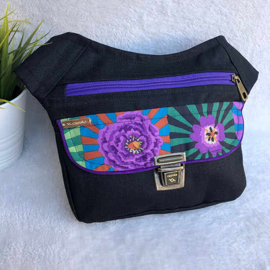 Special Black Japanese Flowers · Waterproof · Unique Piece No. 8502