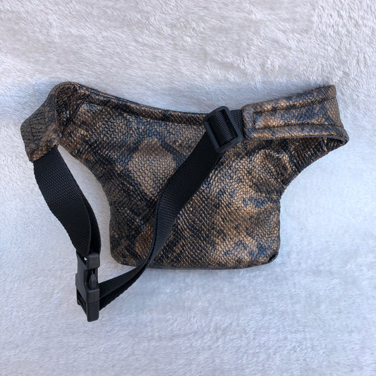 Mini Special Animal Print Vegan Leather Unique Piece No. 8591