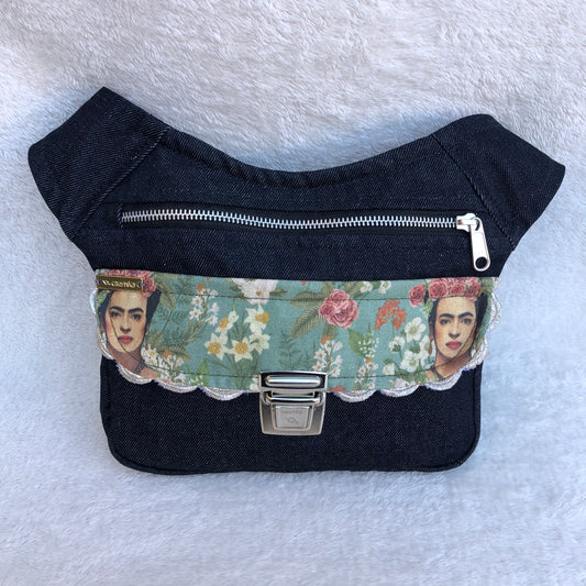 Jeans & Frida Kahlo Unique Piece No. 8593