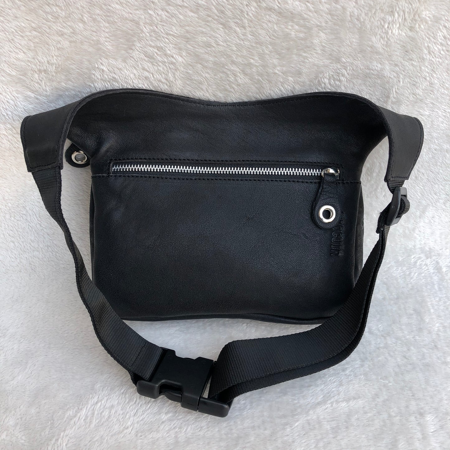 Premium Black Skulls & Silver · Piel natural BioCuir® · Pieza Exclusiva Núm. 8596