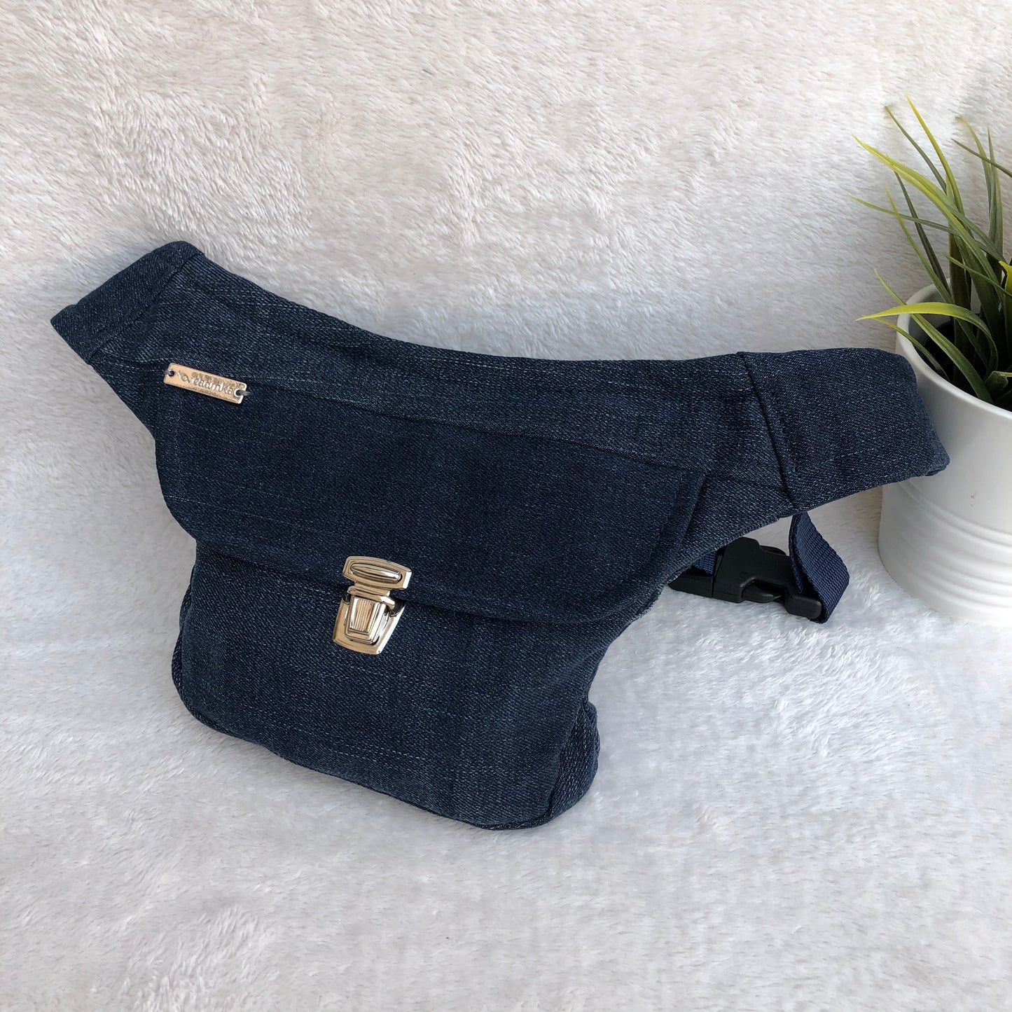 ♻️Mini Special Jeans Recycled ♻️ Unikat Nr. 8704