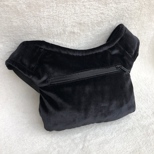 Special Velvet Black & Old Gold + Back pocket Unique Piece No. 8667