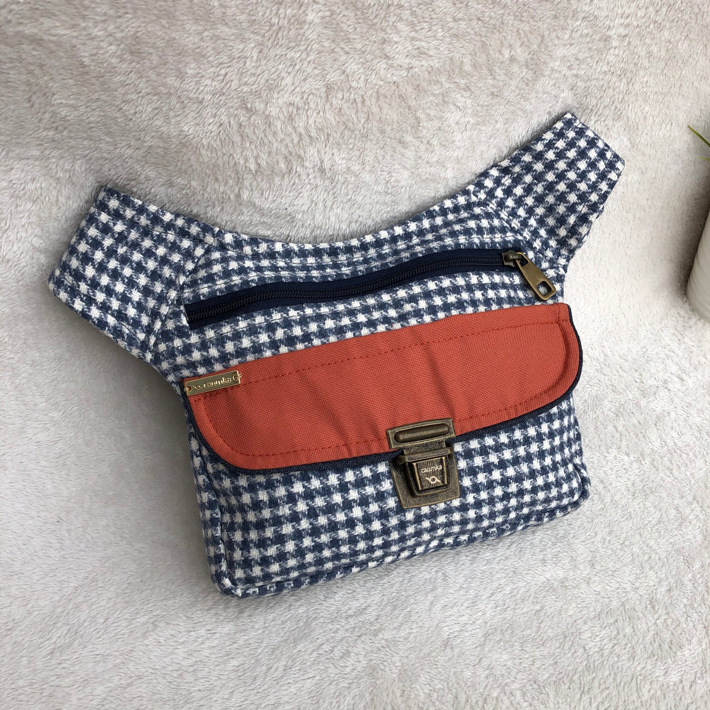 Special Vichy & Old Gold + Back pocket Unique Piece No. 8661