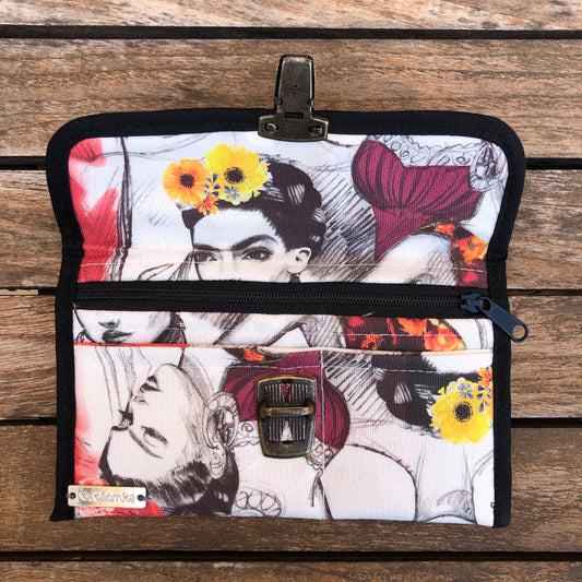 CAOMKA Flat Coin Purse Unique Piece No. 8935