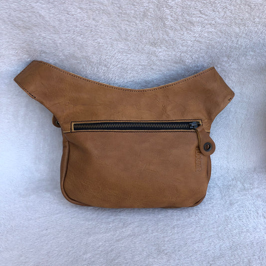 Premium Brown & Old Gold Natural BioCuir® Leather Exclusive Part No. 8889