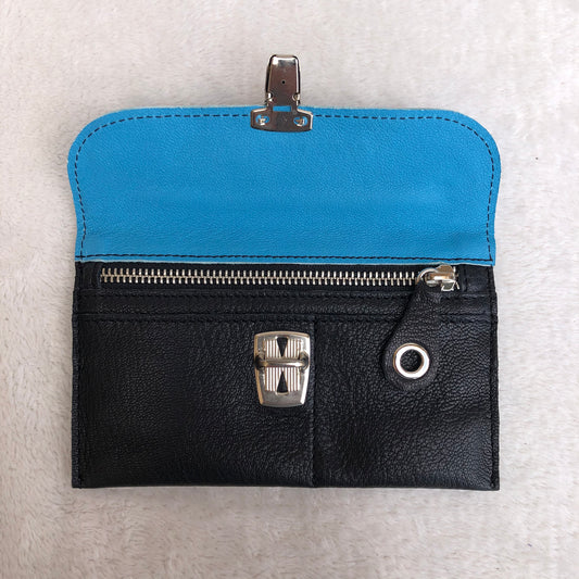 CAOMKA Flat Coin Purse Natural BioCuir® Leather Exclusive Piece No. 8917