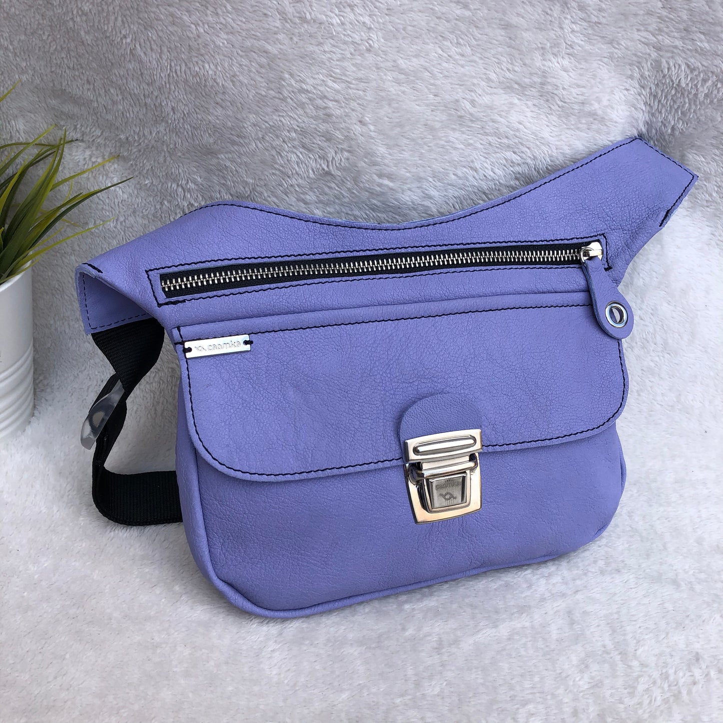 Special Lavanda & Silver · Piel natural BioCuir® · Pieza Exclusiva Núm. 9110