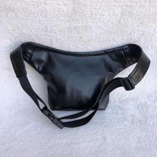 Mini Special Black & Brown Vegan Leather Exclusive Piece No. 9084