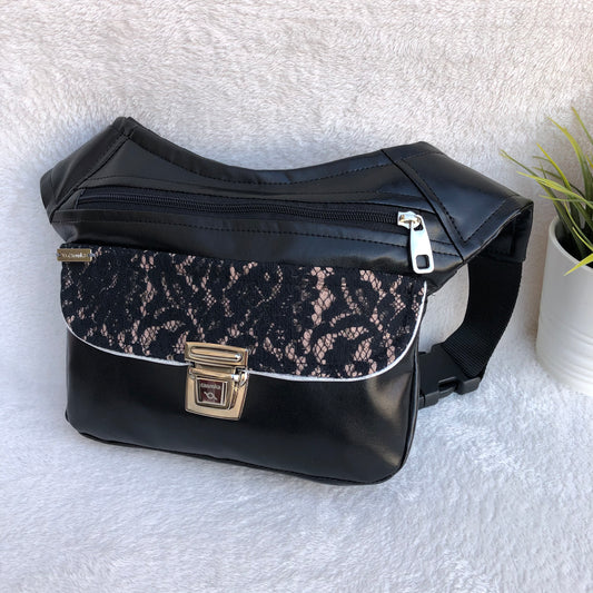 Special Elegant Black Top · Piel Vegana · Pieza Exclusiva Núm. 9156