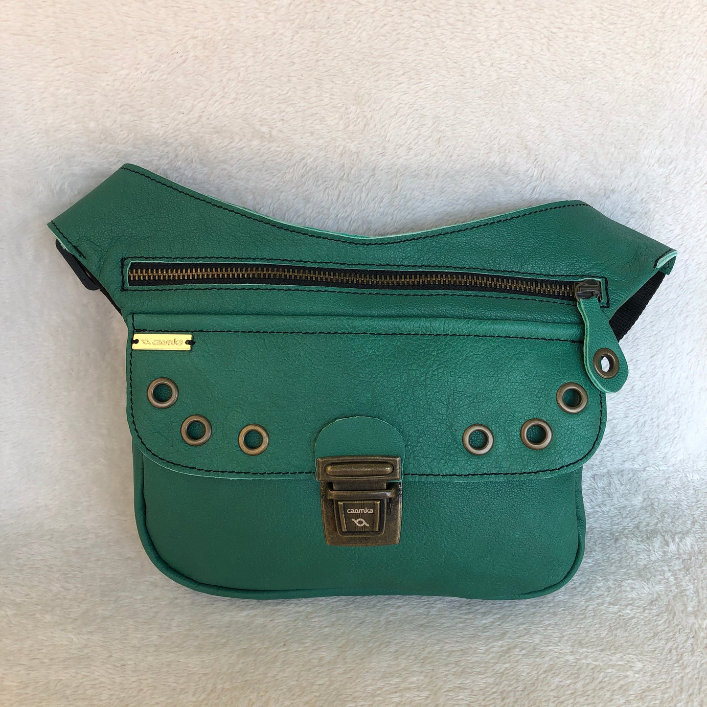 Premium Green & Old Gold · Piel natural BioCuir® · Pieza Exclusiva Núm. 9116