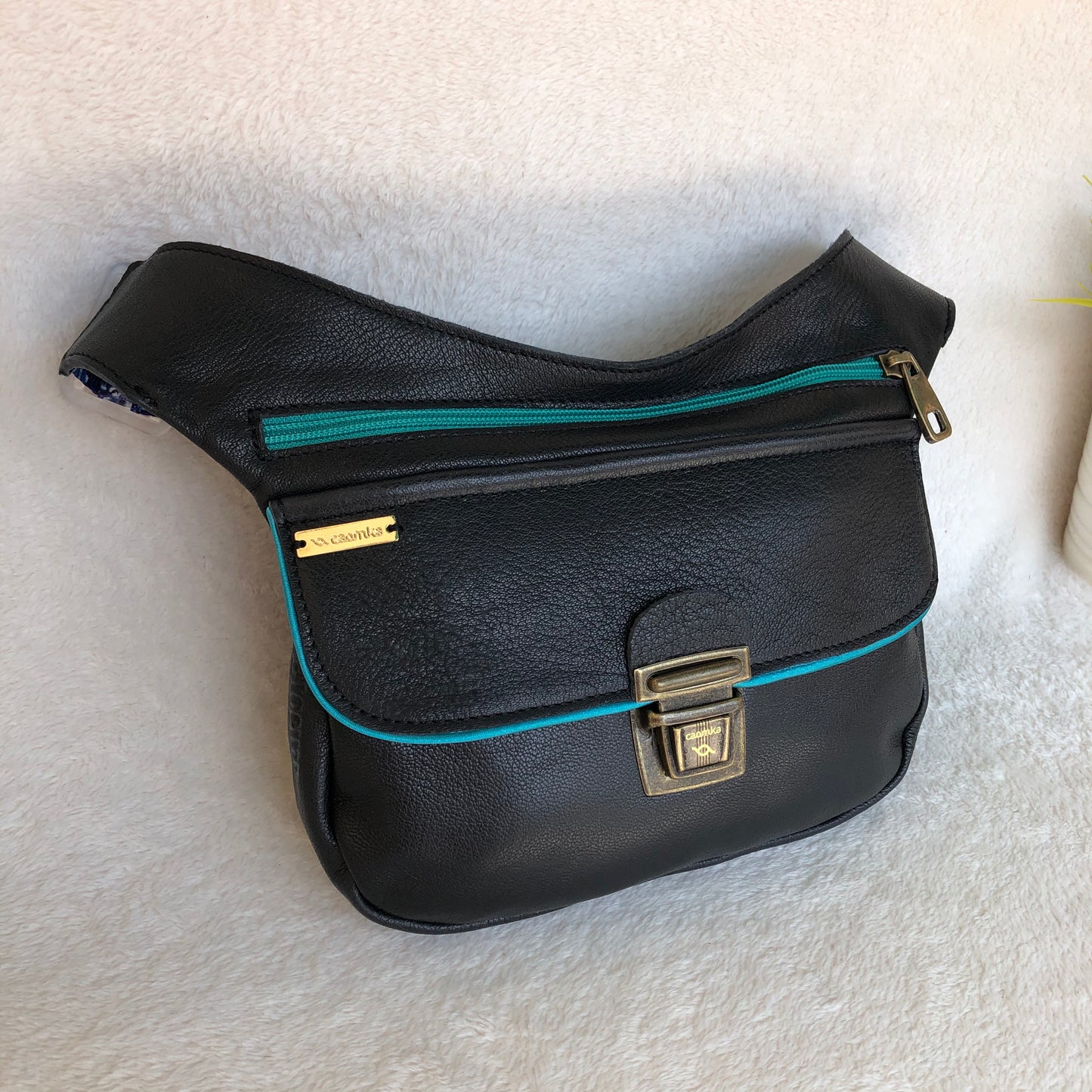 Premium Black Special Natural BioCuir® leather Exclusive Part No. 9184