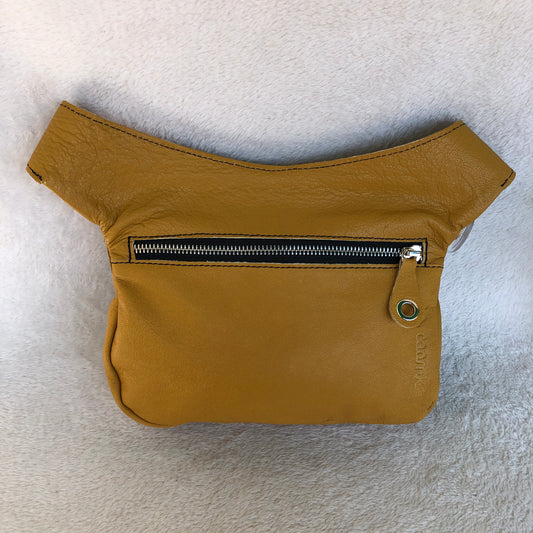 Classic Mustard & Silver Natural BioCuir® Leather Exclusive Part No. 9171