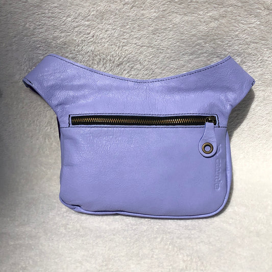 Special Lavender Summer Mandalas BioCuir® natural leather Unique Piece No. 9130