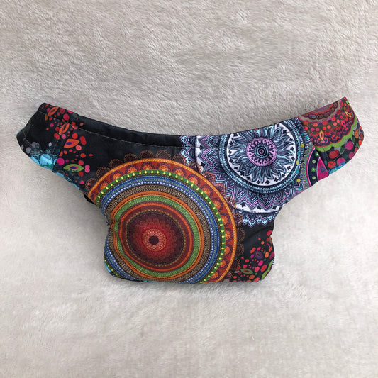 Mini Summer Mandalas · Tela resinada anti-manchas. Pieza Única Núm. 9179