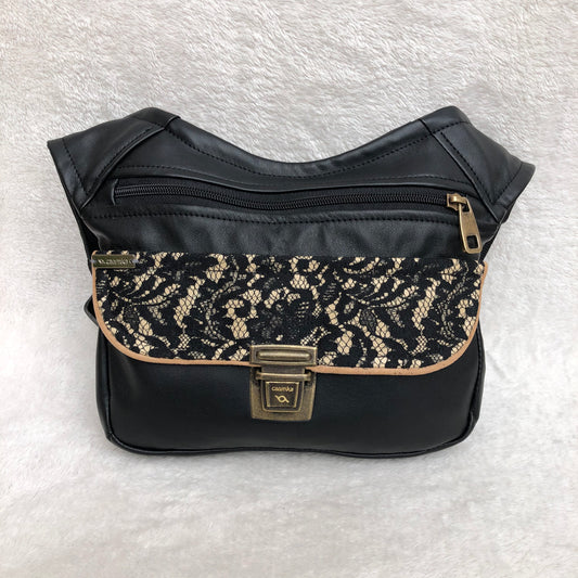 Special Elegant Black Top · Piel Vegana · Pieza Exclusiva Núm. 9183