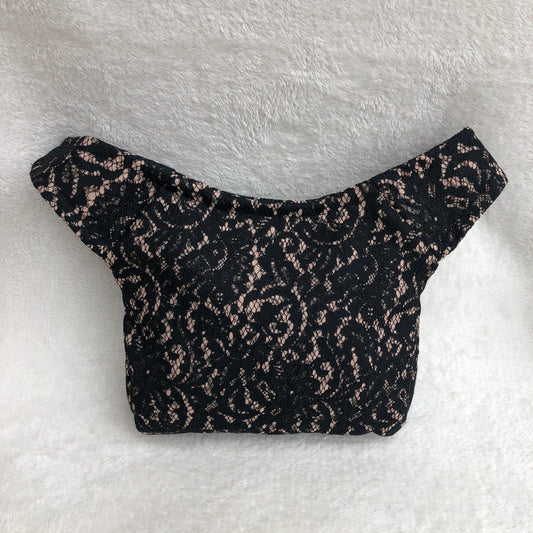 Special Top Elegant Black & Pink Unique Piece No. 9172