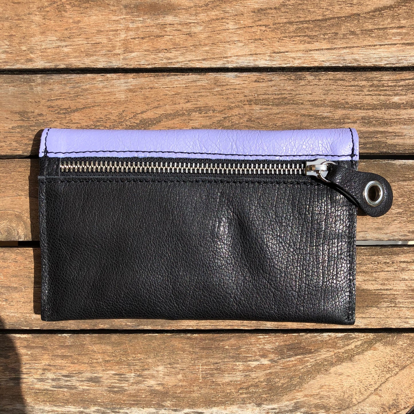 CAOMKA Flat Coin Purse Natürliches BioCuir®-Leder Exklusivstück Nr. 9225