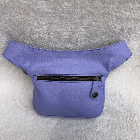 Mini Classic Lavender & Old Gold Natural leather BioCuir® Exclusive Piece No. 9204