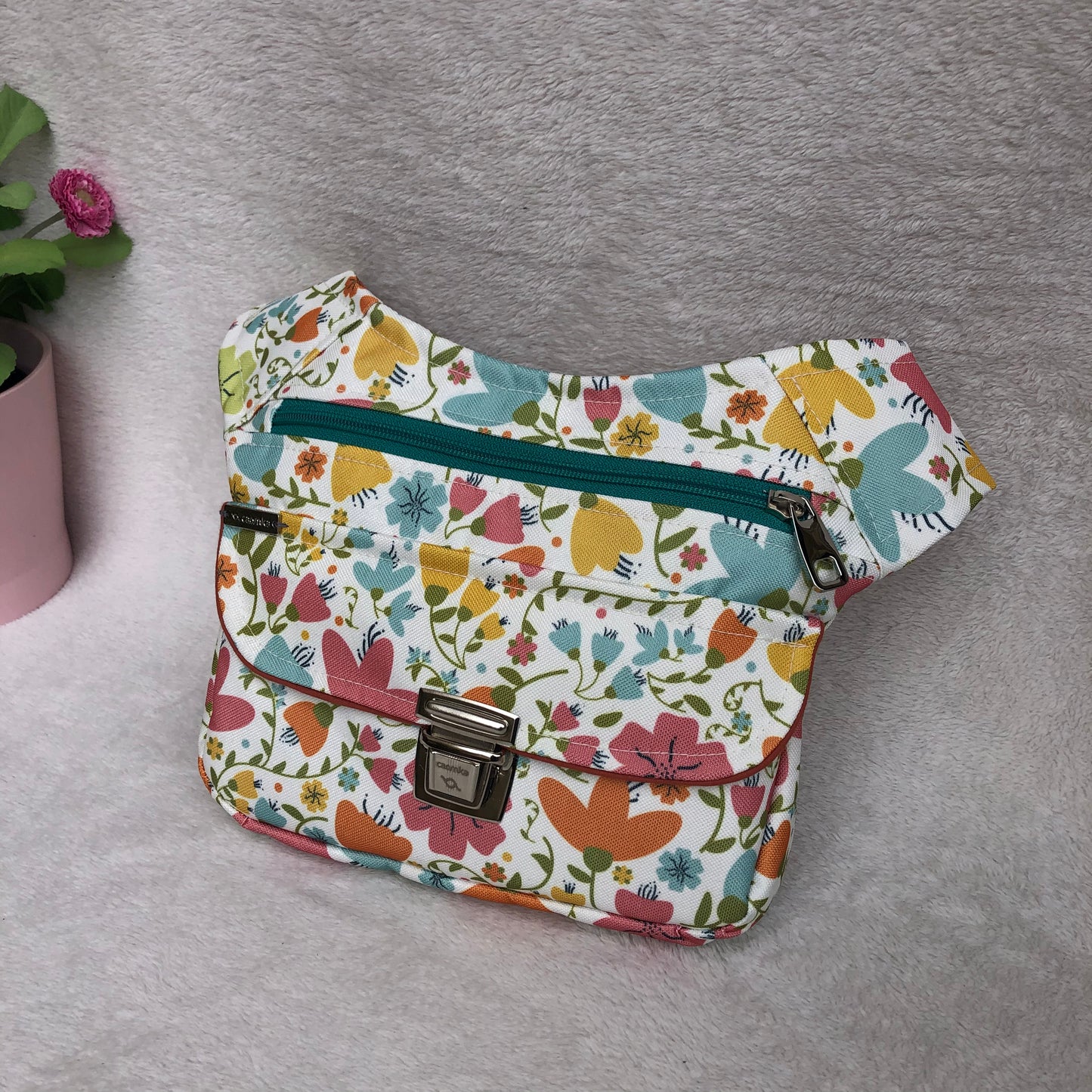 Special Spring Flowers Waterproof Fabric Unique Piece No. 9339