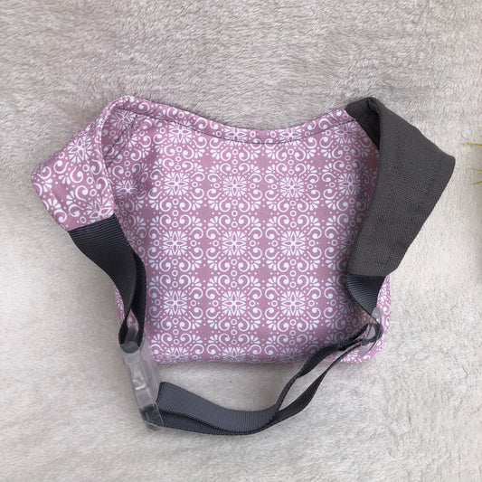 Special Sweet Pink & Gray Unique Piece No. 9341