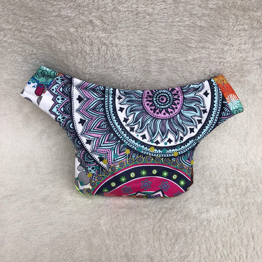 Mini Summer Mandalas · Tela resinada anti-manchas. Pieza Única Núm. 9327