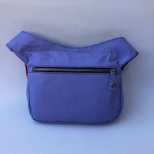 Summer Lavender & Mandalas BioCuir® natural leather Unique Piece No. 9451