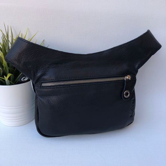 Summer Black & Mandalas BioCuir® Naturleder Einzelstück Nr. 9462