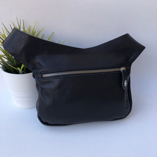 Summer Black & Mandalas BioCuir® Naturleder Einzelstück Nr. 9443