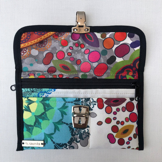 CAOMKA Waterproof Flat Coin Purse Unique Piece No. 9499