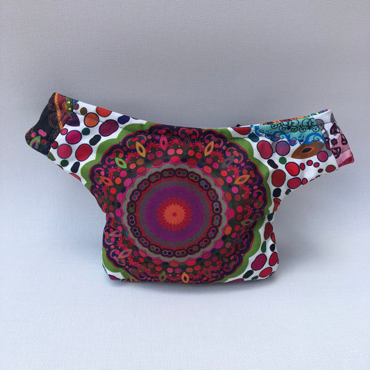 Mini Summer Mandalas · Tela resinada anti-manchas. Pieza Única Núm. 9496