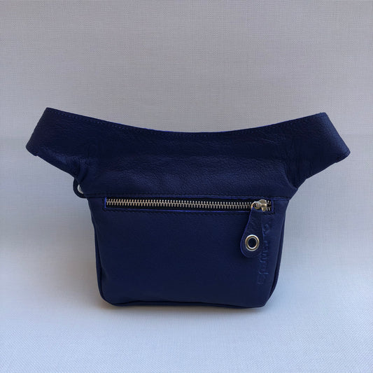 Mini Special Purple & Turquoise Natural BioCuir® Leather Exclusive Piece No. 9586