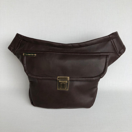 Mini Brown Vegan Leather Exclusive Piece No. 9631