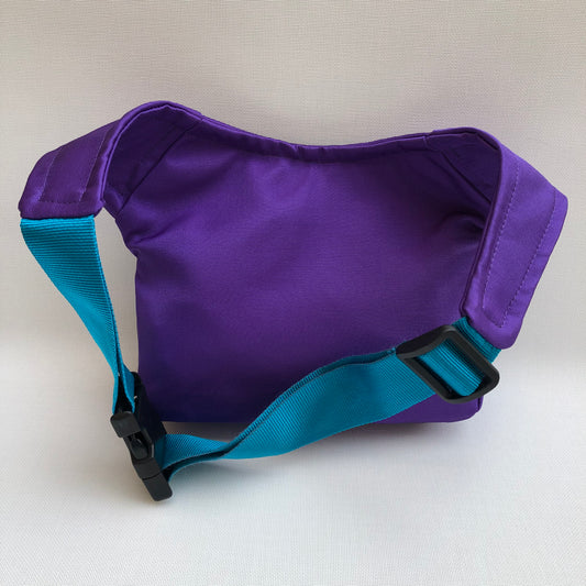 Special Summer Purple & Turquoise Unique Piece No. 9795