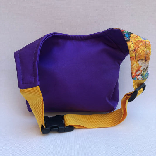 Special Summer Purple & Yellow Unique Piece No. 9833