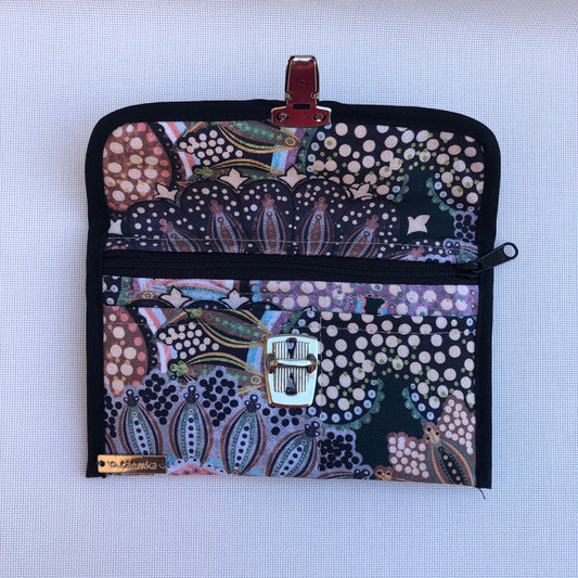 CAOMKA Flat Coin Purse Unique Piece No. 9893