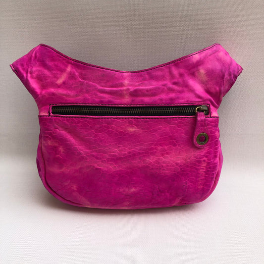 Sommerfarbe "ArtPunk" (Gemma Madness) BioCuir® Leder Einzelstück Nr. 9957