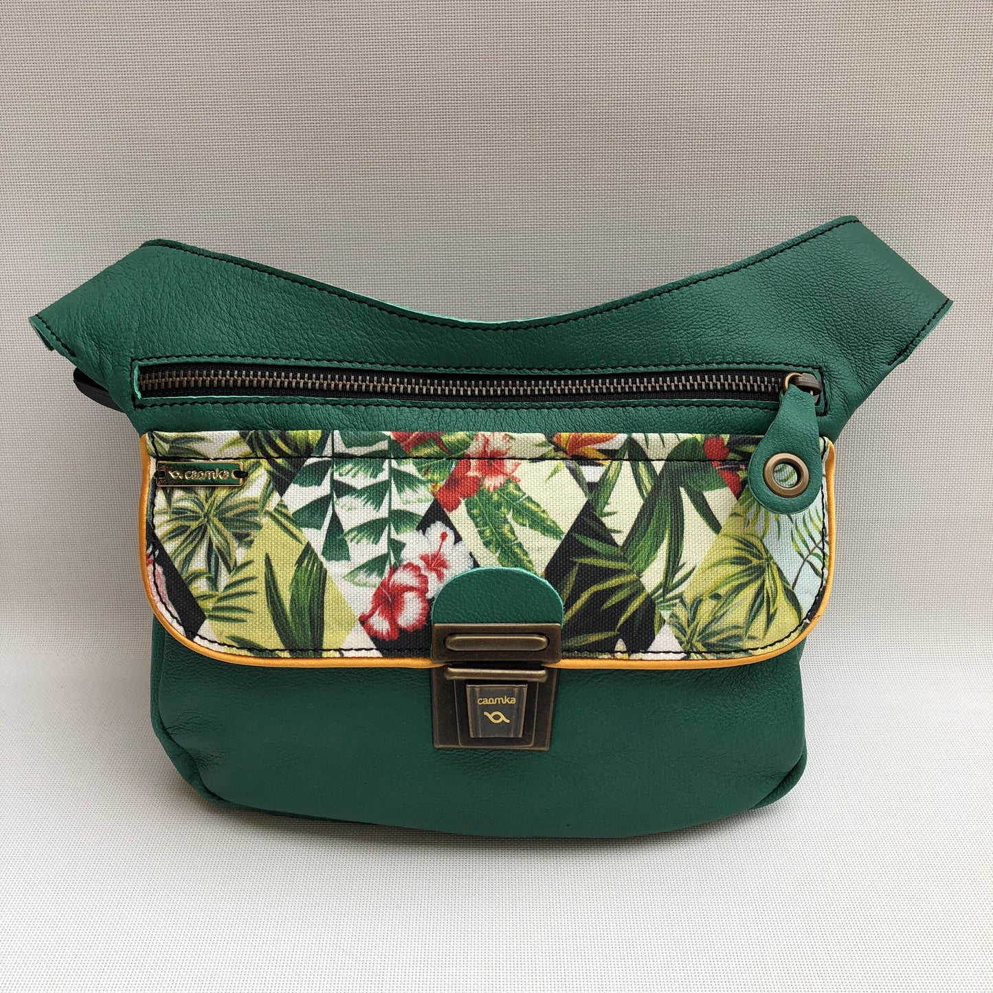 Special Green Forest & Old Gold · Piel natural BioCuir® · Pieza Única Núm. 9962