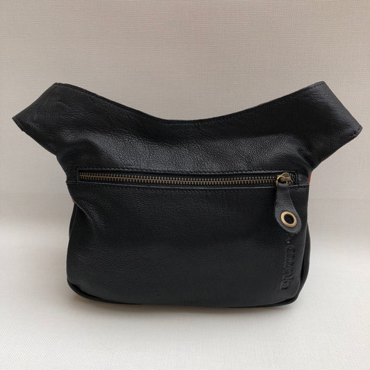 Black & Art Flowers · Piel natural BioCuir® · Pieza Única Núm. 10.027