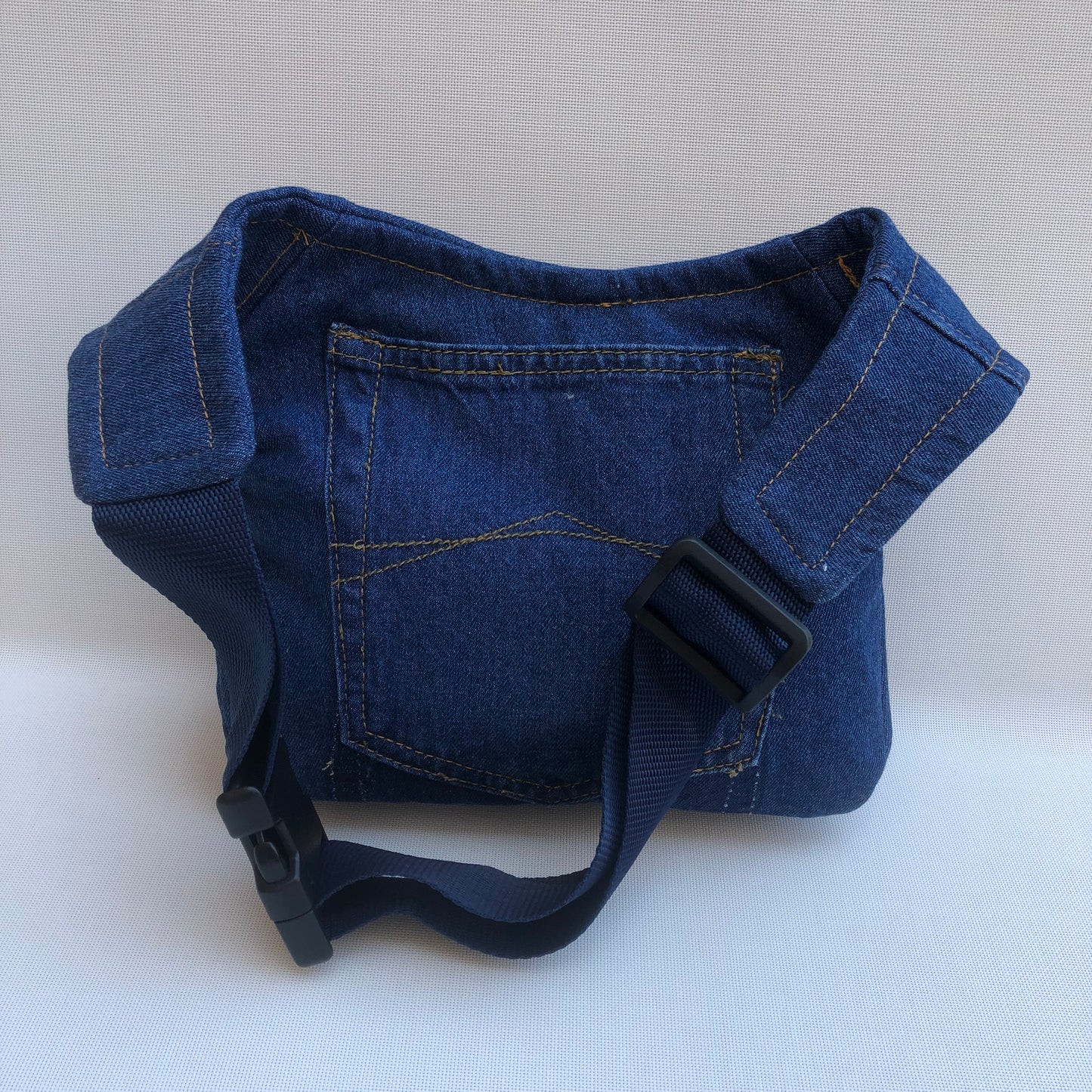 ♻️ Jeans Recycled & Old Gold ♻️ Unique Piece No. 9965