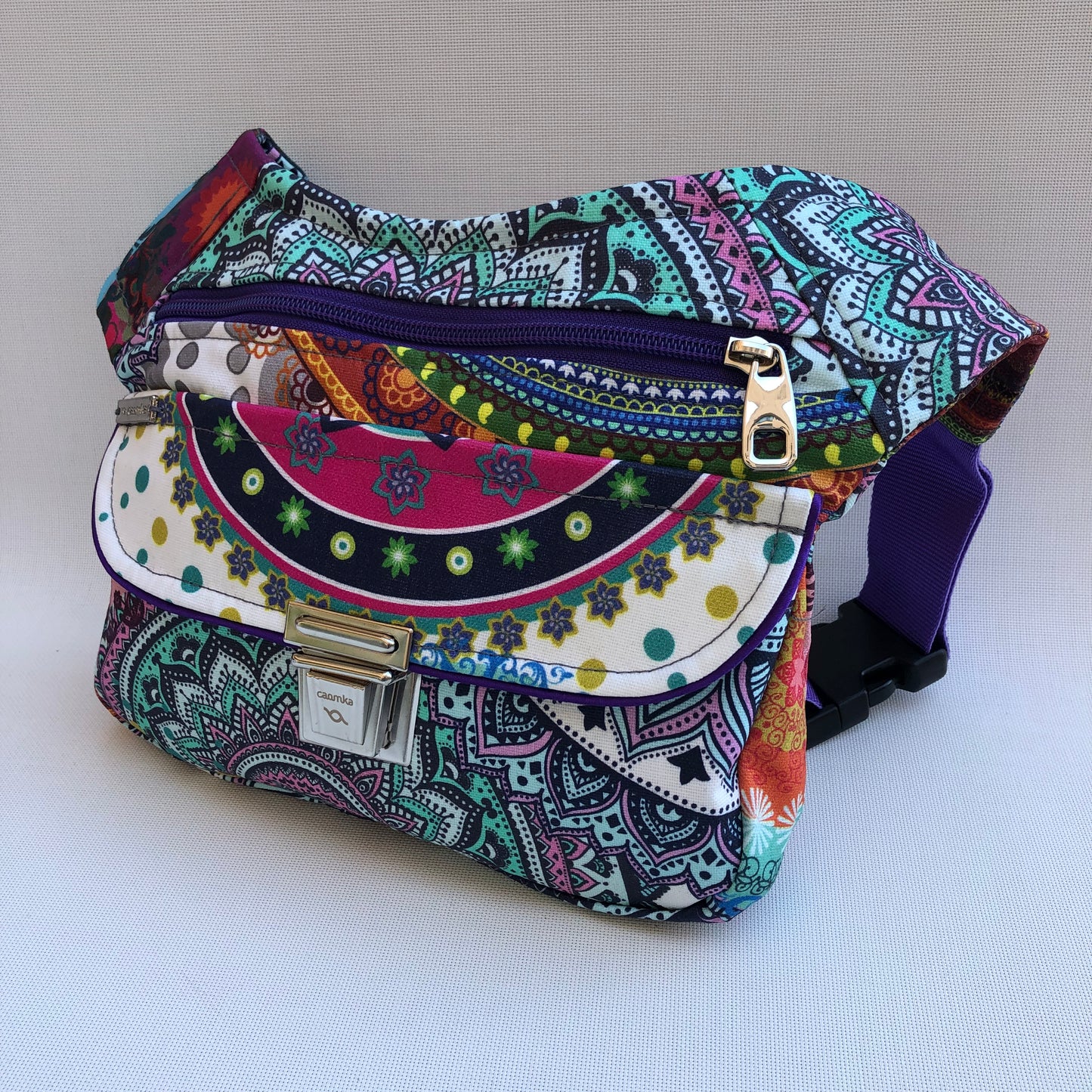 Special Summer Mandalas + Back pocket Unique Piece No. 10.095